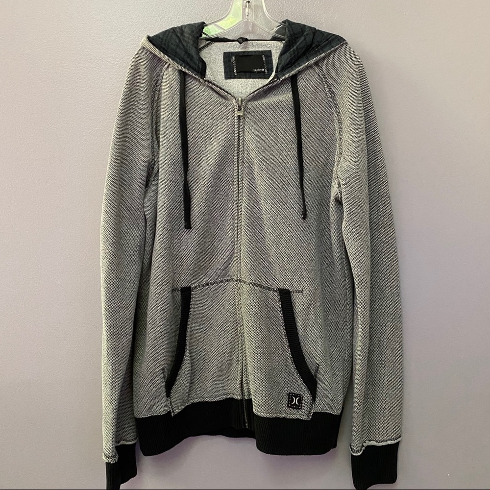 Cozy Hurley Zip Up Hoodie